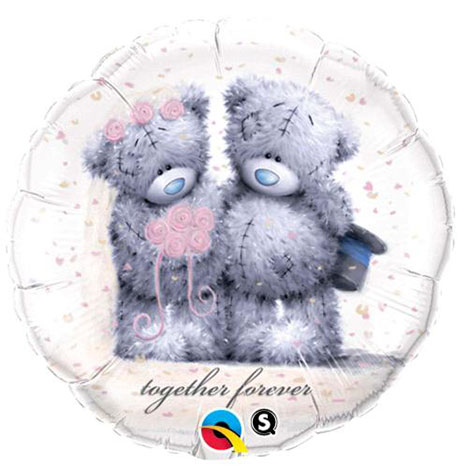 Together Forever Me to You Bear Wedding Balloon (Unfilled) £2.99
